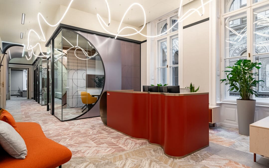 Újabb projektünk: Itron iroda a Deák Palotában