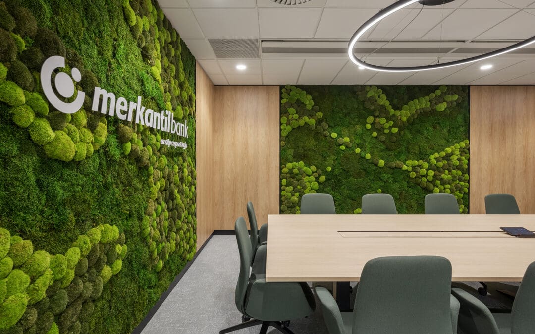 A Merkantil Bank új irodája – Fenntarthatóság és emberközpontúság